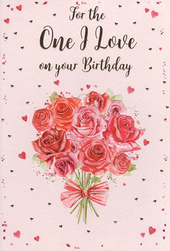 Picture of ONE I LOVE BIRTHDAY CARD
